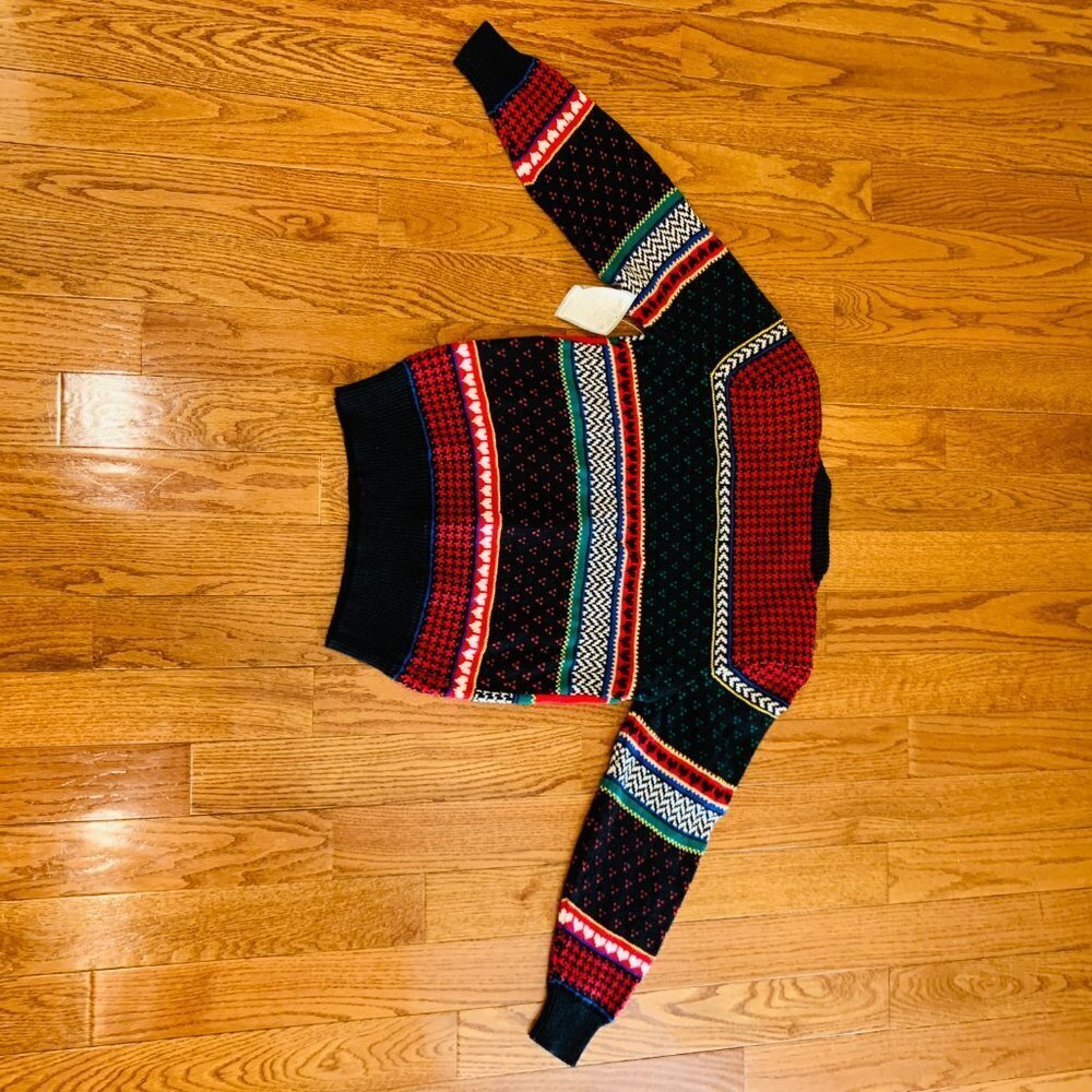 NWT Vintage Susan Bristol Knit Sweater Hand Embroidered 1992 - Picture 12 of 16